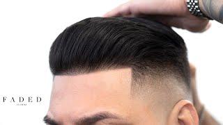 How to cut short sides with long top haircut