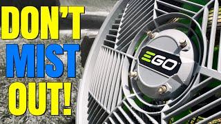 EGO 18 Misting Fan Unboxing and Review - COOL TOOL