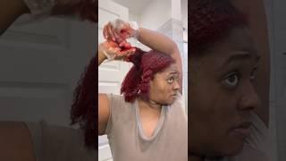 Color Touch Up  #naturalhair #naturalhairstyles #naturalhaircare #naturalhairjourney