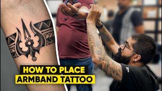 HOW I MAKE ARM BAND TATTOO