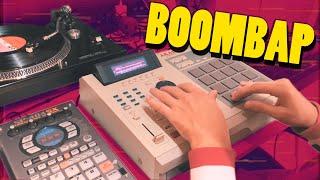 Making a classic Hip-Hop Beat  MPC 2000XL  Lofi Boom Bap