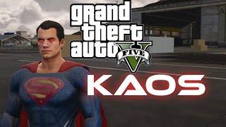 GTA 5 SUPERMAN MOD - KAOS 4K VIDEO