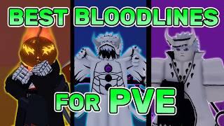 *BEST* 10 BLOODLINES FOR PVE Humanoid Bosses  Shindo Life