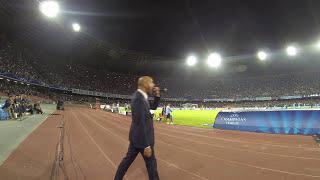 Gonzalo Higuain 9 volte come suo numero 9 times its name DECIBEL BELLINI stadium announcer Naples