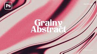 Easy Abstract Grainy Background  Photoshop Effect 2023