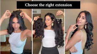 Halo Vs 1 Set Volumiser  Volume And Length For Short hair  Best Hair Extensions of India