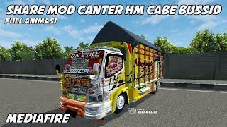 Share Mod Canter HM CABE Bussid Terbaru  Canter HM CABE by Alan Darma S