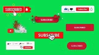 Top 10 YouTube Subscribe Button Green Screen  No Copyright