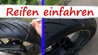 Motorradreifen einfahren Metzeler Roadtec 01 SE  Motovlog 