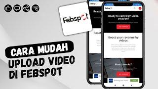 CARA MUDAH UPLOAD VIDEO DI FEBSPOT