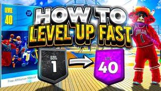HOW TO LEVEL UP & HIT LEVEL 40LEGEND FAST NBA 2K22 HIT LEVEL 40 & UNLOCK MASCOTS in 1 DAY NBA2K22
