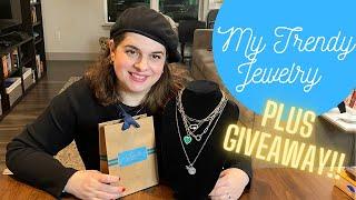 My Trendy jewelry collection and FIRST EVER GIVEAWAY