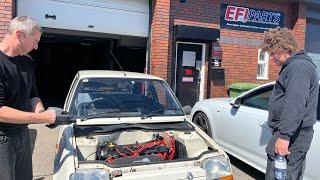Renault 5 F4R jenvey itb’s @ EFI Parts rolling road