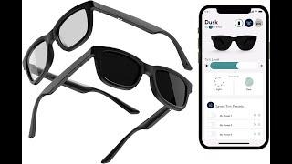 The best #smart #glasses to give or treat yourself #Ampere Dusk App & Adjustable Sunglasses Review