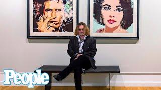 Johnny Depp Makes Over $3.6 Million After Debut Art Collection Sells Out in Hours  PEOPLE