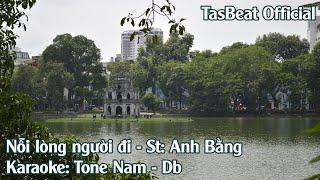 Karaoke Nỗi Lòng Người Đi - Tone Nam  TAS BEAT