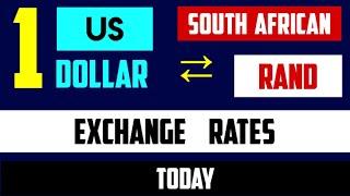 1 Us Dollar to South African Rand Rates Today 19 JULY 2024