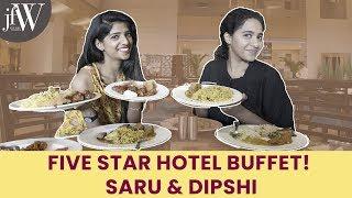 Five star hotel buffet saru and dipshi  Courtyard Marriott ChennaiJFW