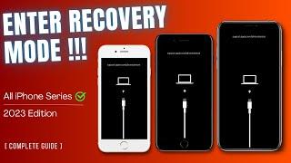 Full Guide 2023 How to Put iPhone in Recovery Mode  iOS 17 Supported