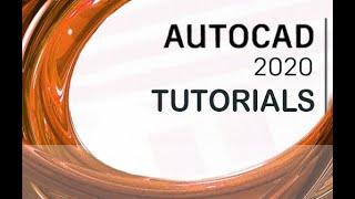 AutoCAD - Tutorial for Beginners in 15 MINUTES  2020 version 