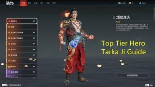 Naraka Bladepoint Tarka Ji Fire Guy guide 11 kill chicken dinner