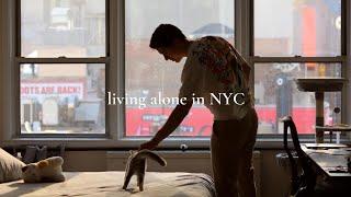 my daily routine living alone in nyc at 21  calm and productive