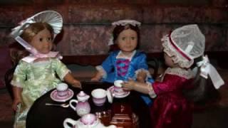An American Girl Doll Tea Party