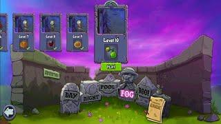 Walkthrough Plants Vs Zombies - Fog Level 10  Adventure 2 