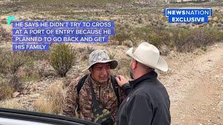 Texas sheriff rescues migrant after smugglers abandon him  NewsNation