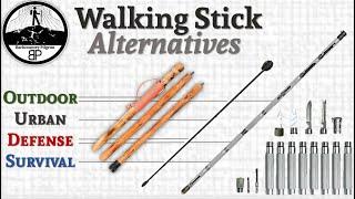 Packable Defensive and Survival Walking Sticks