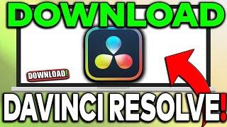 How To Download DaVinci Resolve 18 Easy