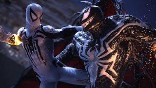 Spider-Man 2 PS5 - Spider-Man vs Venom Final Boss Fight & Ending 4K 60FPS