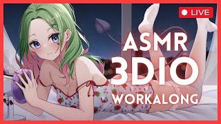 COWORKING so many projects【3dio ASMR】