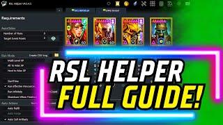 2024 RSL HELPER COMPLETE GUIDE EVERYTHING YOU NEED TO KNOW  RAID SHADOW LEGENDS