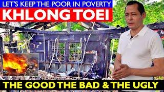  KHLONG TOEI THE SEQUEL  Poverty  Dirty Canals  Fire Hazards  Bangkoks Embarrasing Dilemma