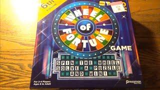And Around We Go Again - Wheel Of Fortune 6th Edition Home Game by Pressman