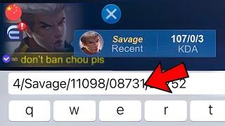 FAKE SAVAGE MATCHES PRANK IN RANKED they report me hacking hahah - Mobile Legends