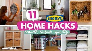 IKEA Home Hacks & DIYs für ein organisiertes Zuhause ️  mamiblock