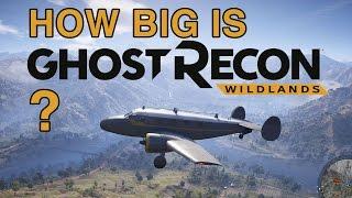 How Big Is The Map In Ghost Recon Wildlands?