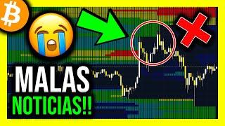  ¡BITCOIN HA FALLADO en SU PRIMER OBJETIVO ALCISTA  ANÁLISIS de BITCOIN HOY