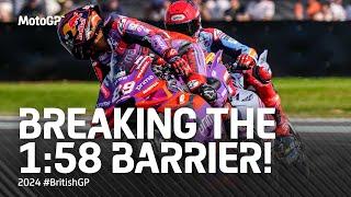 The super hot last 5 mins of MotoGP™ Practice   2024 #BritishGP