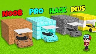 QUAL É O MELHOR CARRO?  MINECRAFT CARRO NOOB vs PRO vs HACKER vs DEUS