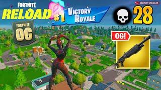 Fortnite Reload  High Kill Solo vs Duos OG Gameplay Keyboard & Mouse