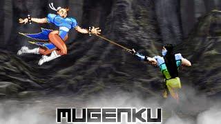 One Minute Melee MK vs SF Chun Li vs Chameleon. Street Fighter vs Mortal Kombat MUGEN