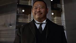 GOLDFINGER  Bond faces off against Oddjob