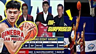 3point SHOOTER Player nakuha ng GINEBRA  AHMAD DIDAT HANAPI Bilang pang 5th Pick sa 2nd ROUND