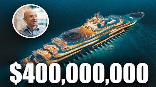 Inside Jeff Bezos $700 Million Super Yacht Flying Fox