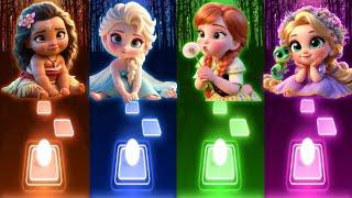 Moana How Far Ill Go  Elsa Let It Go  Anna Do You Want to Build a Snowman  I See the Light