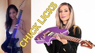 I Got the best Licks from these Chicks Female Guitarist #guitarist #femaleguitarist #laribasilio