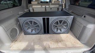 KICKER 15 SUBWOOFERS ON 10000 WATTS?